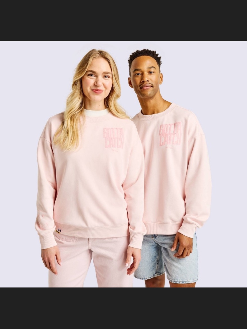 Target Pale Pink Crewneck Sweatshirt - Unisex
